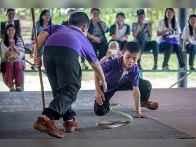 Ban Khok Sa-Nga (King Cobra Village), Khon Kaen, Thailand