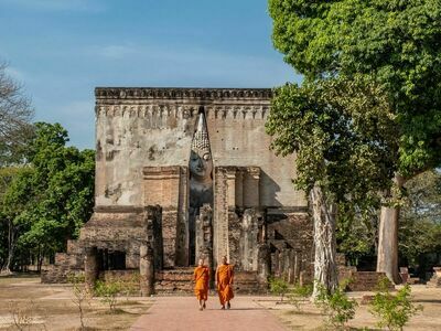Wat Si Chum, Sukhothai, Thailand