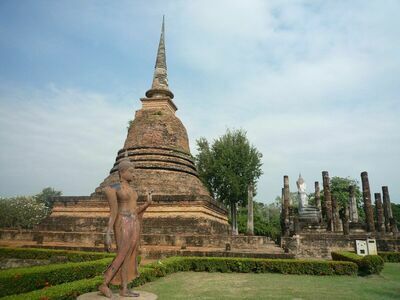 Wat Sa Si, Sukhothai, Thailand