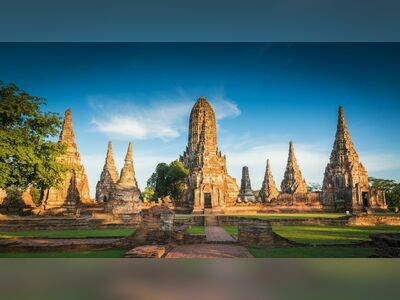 Wat Phu Khao Thong, Ayutthaya, Thailand