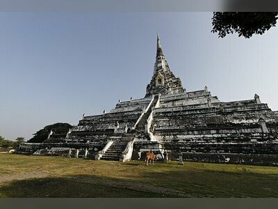 Wat Phu Khao Thong, Ayutthaya, Thailand