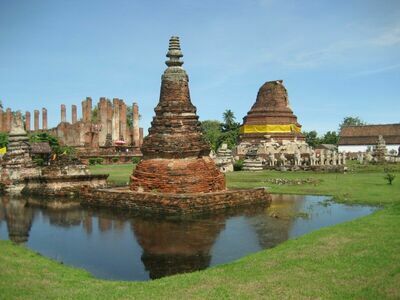 Wat Thammikarat, Ayutthaya, Thailand