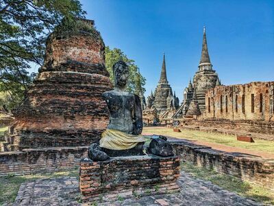 Wat Phra Si Sanphet, Ayutthaya, Thailand
