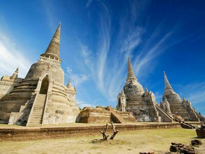 Wat Phra Si Sanphet, Ayutthaya, Thailand