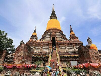 Wat Yai Chai Mongkhon, Ayutthaya, Thailand