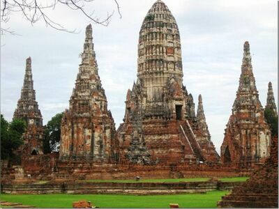 Wat Chaiwatthanaram, Ayutthaya, Thailand