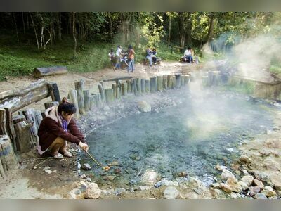 Hot Springs in Pai, Mae Hong Son, Thailand