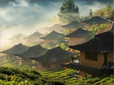 Ban Rak Thai, Mae Hong Son, Thailand