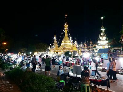 Mae Hong Son Walking Street, Thailand