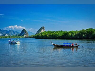 Khao Khanap Nam, Krabi, Thailand: The Iconic Twin Mountains