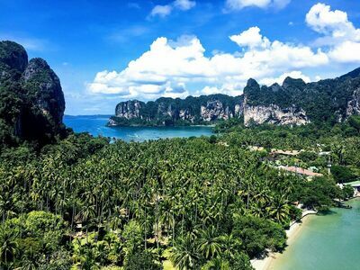 Railay Viewpoint and Lagoon, Krabi, Thailand: A Natural Marvel