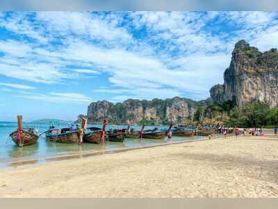 Railay Beach, Krabi, Thailand: A Tropical Paradise