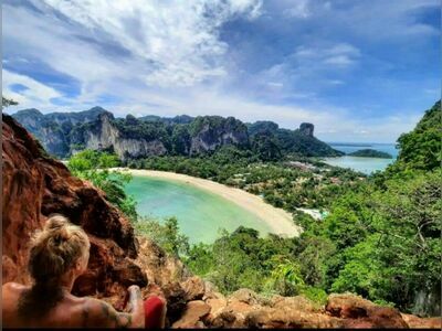 Railay Beach, Krabi, Thailand: A Tropical Paradise