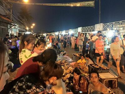 Sukhothai Night Market, Thailand