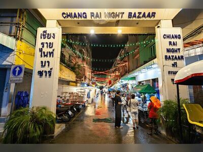 Chiang Rai Night Bazaar, Chiang Rai, Thailand
