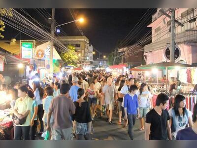 Chiang Rai Night Bazaar, Chiang Rai, Thailand