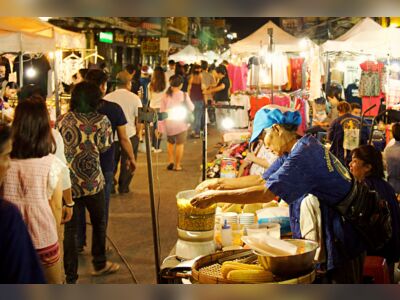 Chiang Rai Night Bazaar, Chiang Rai, Thailand