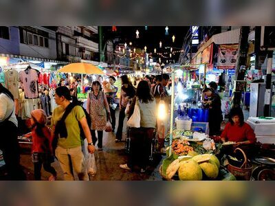 Chiang Rai Night Bazaar, Chiang Rai, Thailand