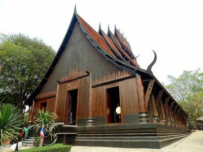 Baan Dam Museum (Black House), Chiang Rai, Thailand