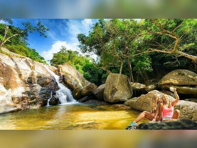 Hin Lad Waterfall Temple, Koh Samui, Thailand