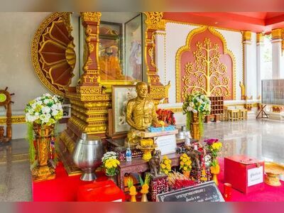 Wat Khunaram, Koh Samui, Thailand
