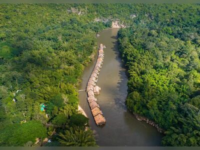 River Kwai Jungle Rafts, Kanchanaburi, Thailand