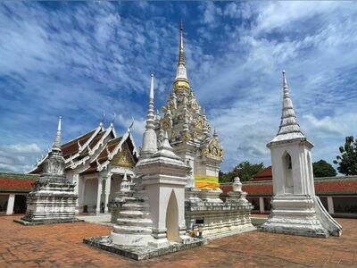 Wat Phra Borommathat Chaiya, Suratthani, Thailand