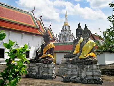 Wat Phra Borommathat Chaiya, Suratthani, Thailand
