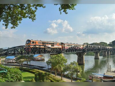 Bridge over the River Kwai, Kanchanaburi, Thailand