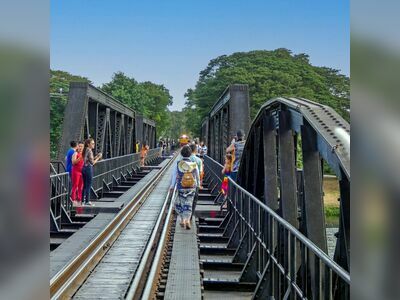 Bridge over the River Kwai, Kanchanaburi, Thailand