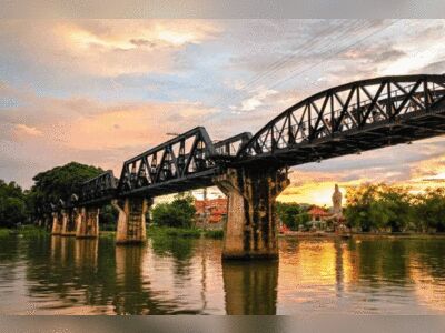 Bridge over the River Kwai, Kanchanaburi, Thailand