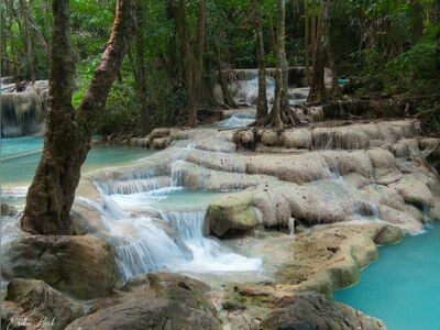 Erawan National Park, Kanchanaburi, Thailand