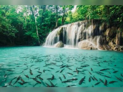 Erawan National Park, Kanchanaburi, Thailand