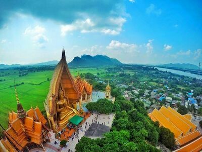 Wat Tham Sua (Tiger Cave Temple), Kanchanaburi, Thailand
