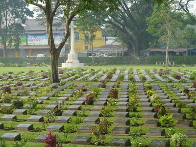 Kanchanaburi War Cemetery, Thailand