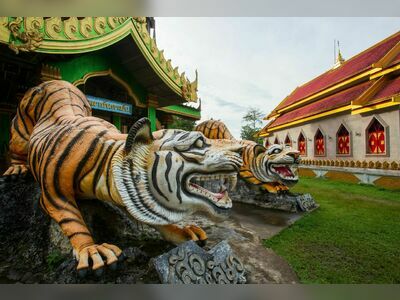 Wat Tham Sua (Tiger Cave Temple), Kanchanaburi, Thailand