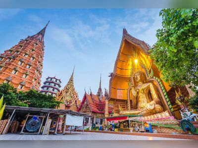 Wat Tham Sua (Tiger Cave Temple), Kanchanaburi, Thailand