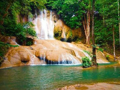 Sai Yok Noi Waterfall and National Park, Kanchanaburi, Thailand