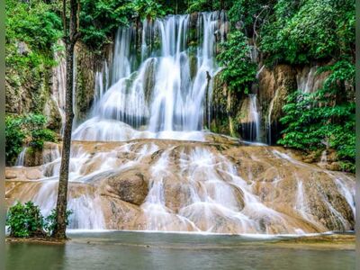 Sai Yok Noi Waterfall and National Park, Kanchanaburi, Thailand