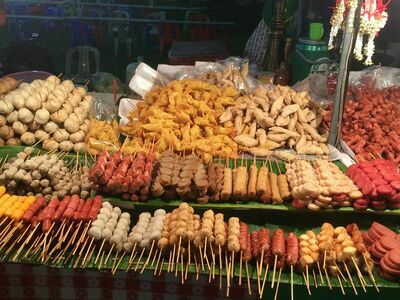 Rachabut Night Market, Ubon Ratchathani, Thailand