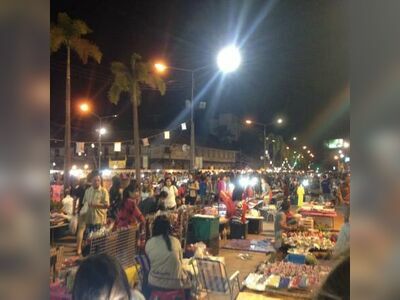 Rachabut Night Market, Ubon Ratchathani, Thailand