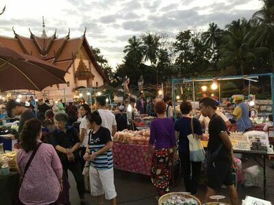 Nan Walking Street, Nan, Thailand