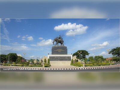 King Rama I Monument, Buriram, Thailand