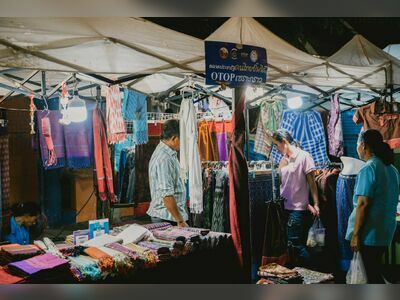 Buriram Night Bazaar, Thailand