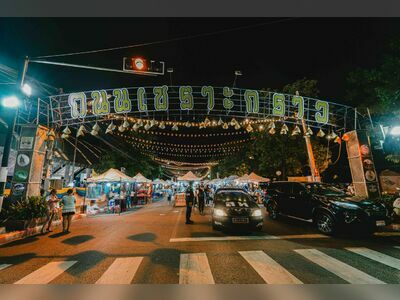 Buriram Night Bazaar, Thailand