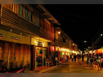 Chiang Khan Walking Street, Loei, Thailand