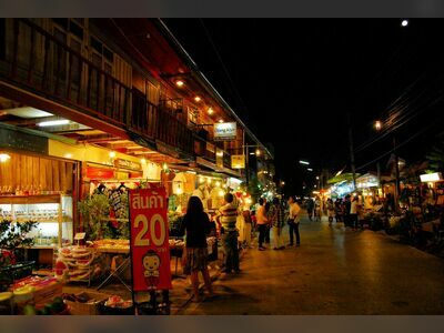 Chiang Khan Walking Street, Loei, Thailand