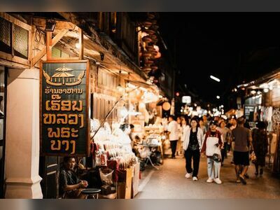 Chiang Khan Walking Street, Loei, Thailand