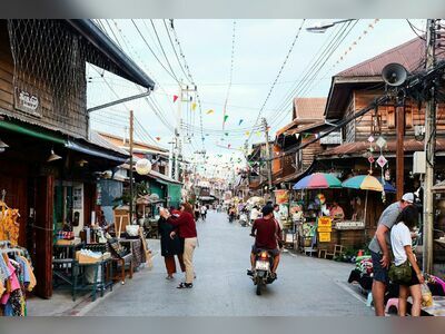 Chiang Khan Walking Street, Loei, Thailand