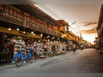 Chiang Khan Walking Street, Loei, Thailand